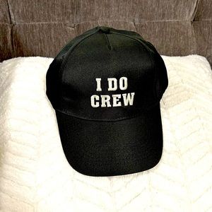 “I Do Crew” dark grey baseball cap